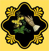 Hand And Flowers As Greeting Card