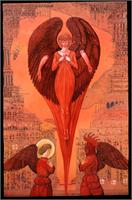 Redangel As Greeting Card