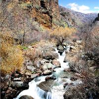 Geghard Monastery Waterfall 