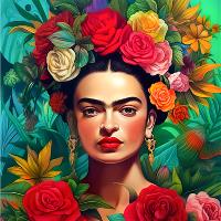 Frida Kahlo Self Portrait 24