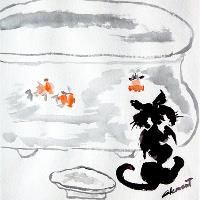 Cat And Fish