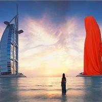 Burj Al Arab Sheikh Architecture Public Contemporary Art Design Gallery Museum Dubai Sculpture Projects Guardians Of Time By Manfred Kielnhofer