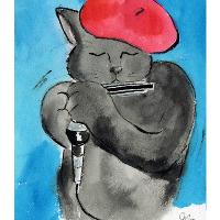 Cool Cat, Hot Harp