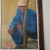 Man With Cat
