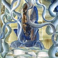 New Age Gouache On Paper X