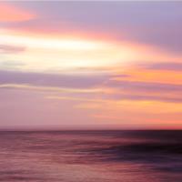 Twilight Dream Caribbean Sea And Sunset Sky Abstract Photograph By Roupen Baker