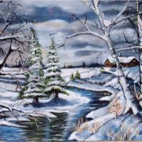 Snowy Lake