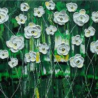 Emerald Rain Blossoms