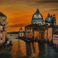 Sunset In Venice