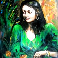 Lady In Green