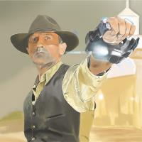 Film Title: Cowboys & Aliens...DANIEL CRAIG Stars As Jake Lonergan In Universal Pictures And DreamWorks' “Cowboys & Aliens“, Directed By Jon Favreau.
