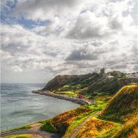 Fine Art Photograph Of Scarborough North Bay In Yorkshire, England
