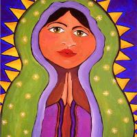 Golden Rays Madonna