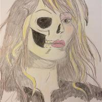 Sons Of Anarchy - Gemma Showing Skull