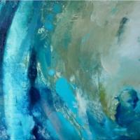“Heavenly Being“, 40 X 70 Cm, Oils, 2012