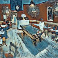 Le Cafe De Nuit The Night Cafe View2
