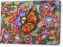 The World Of A Butterfly - Gallery Wrap