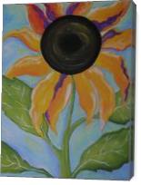 Abstract Sunflower 1 - Gallery Wrap