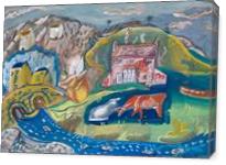 Mountain Villages - Gallery Wrap