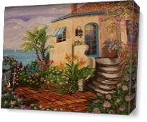Laguna Beach California, Beach House As Canvas