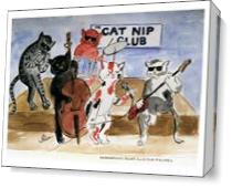 Catnip Club As Canvas