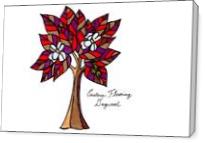 Eastern Flowering Dogwood - Gallery Wrap