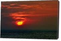 North Shore Sunset - Gallery Wrap
