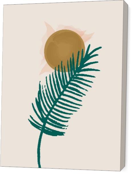 Palm Botanical Abstract Palm Botanical Abstract