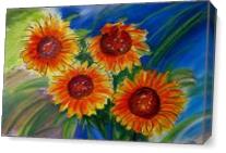 Sunflowers - Gallery Wrap Plus