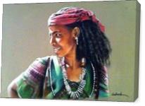 Ethiopian Woman - Gallery Wrap