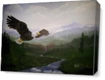 Eagle As Canvas