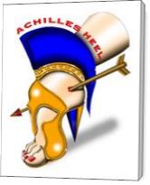 Achilles Heel Shoe - Gallery Wrap
