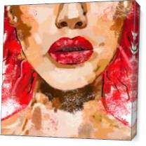 Red Lips - Gallery Wrap Plus