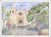 Carmel Mission Basilica - No-Wrap