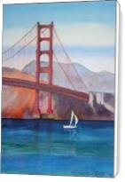 Golden Gate Bridge From Crissy Field - Standard Wrap