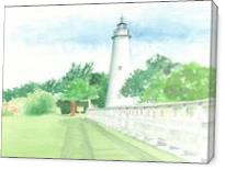 Ocracoke Lighthouse - Gallery Wrap