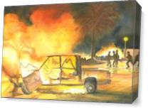 Car Bomb As Canvas