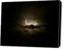 Eerie Moon - Gallery Wrap