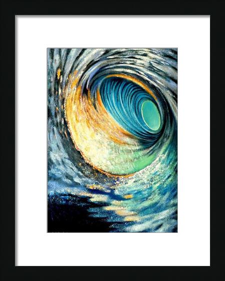 Ice Line Blue Water Spiral Wave Motion In Space Ice Line Blue Water Spiral Wave Motion In Space