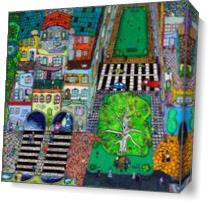 The Town Where I Would Like To Live - Gallery Wrap Plus