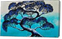 Blue Bonsai Serenity - Gallery Wrap