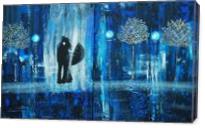 Sapphire Rain Romance - Gallery Wrap