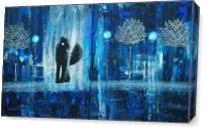 Sapphire Rain Romance As Canvas