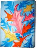 Fall Leaves - Gallery Wrap