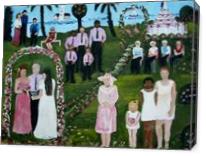 Primitive South Florida Wedding - Gallery Wrap