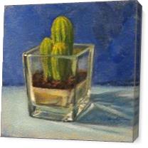 El Cactus De Elena As Canvas