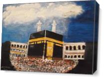 Ka'bah Mekka As Canvas