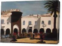 Plaza Espania Larache Morocco - Gallery Wrap