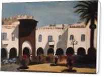 Plaza Espania Larache Morocco - Standard Wrap