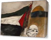 Free Palestine As Canvas